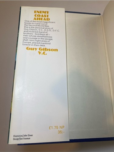 Enemy Coast Ahead Guy Gibson VC 1969 HC DJ Dambusters - photo 3