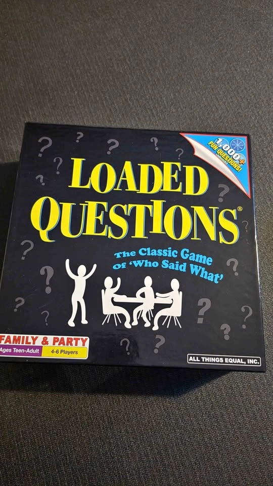 Loaded Questions Board Game – Complete & Excellent Condition