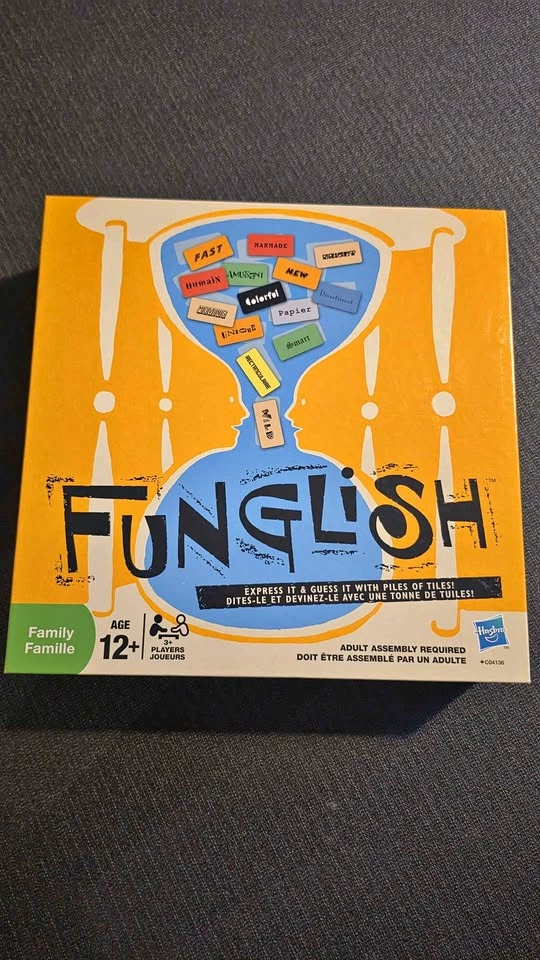 Funglish Board Game – Excellent Condition