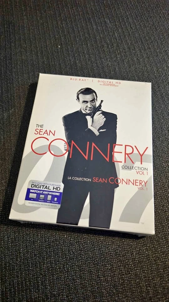 James Bond: Sean Connery Collection Blu-ray (Brand New, Sealed)