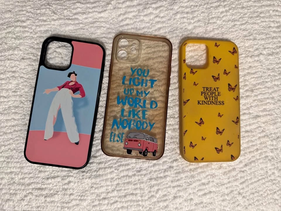 Set of 3 Harry Styles/One direction iPhone 12 Cases