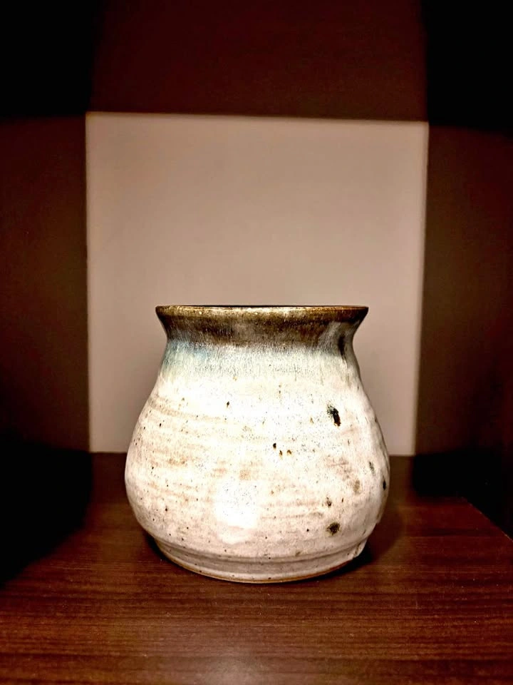 Handmade Speckled Ceramic Vase