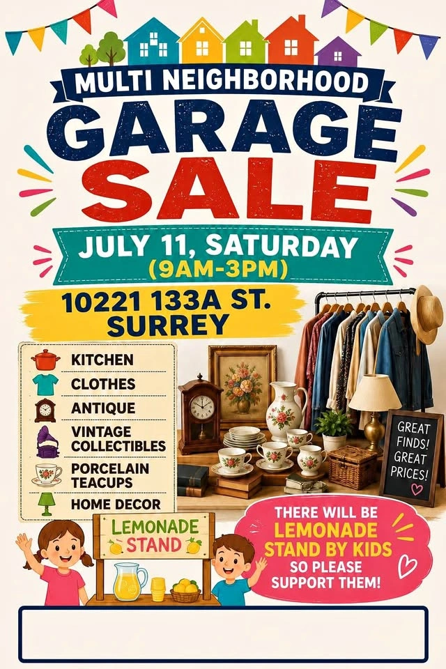 Multi-Neighborhood Garage Sale