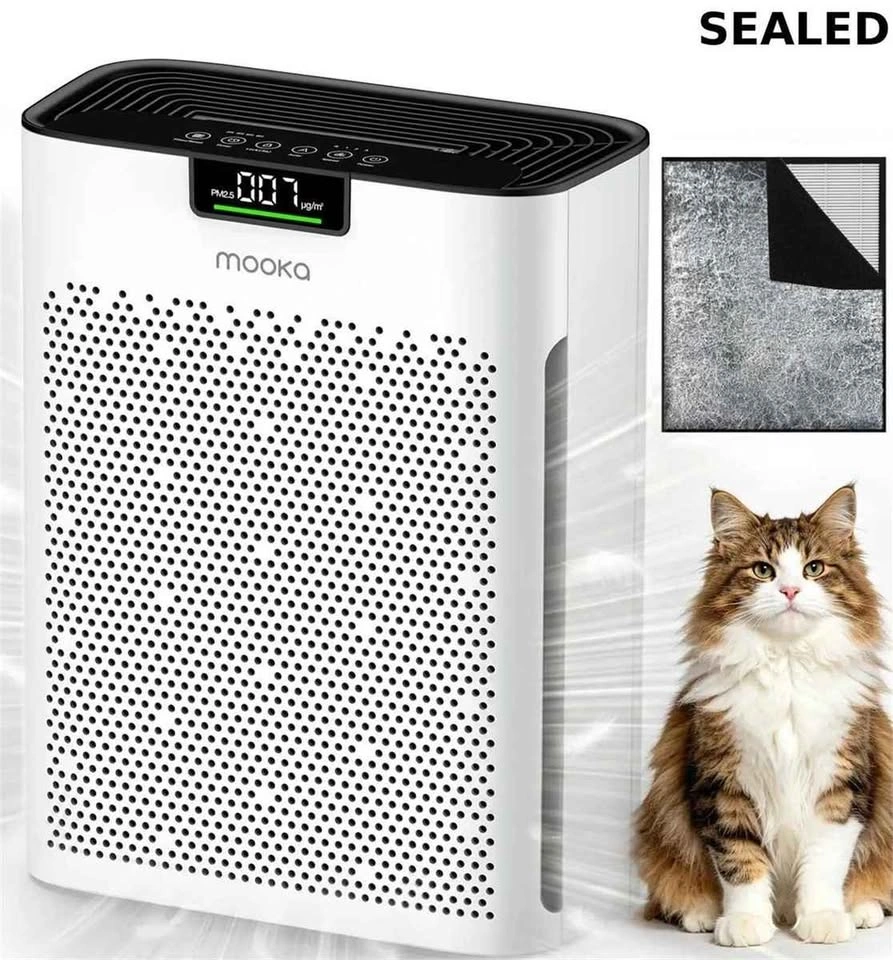 Brand New MOOKA H13 HEPA Air Purifier for Large Rooms - photo 2