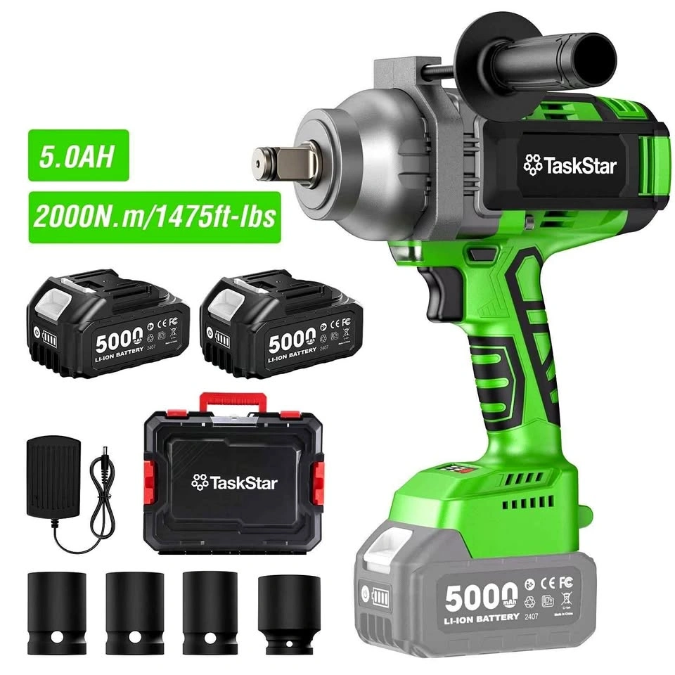Brand New: Taskstar 3/4 in Cordless Impact Wrench 2000Nm