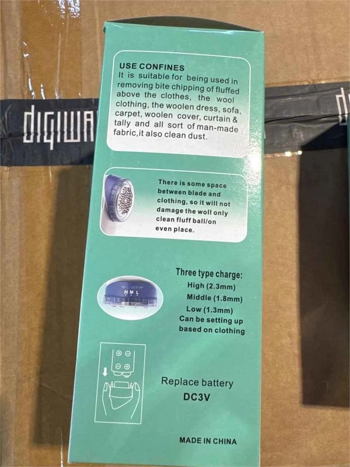 Fabric Shaver Defuzzer, Electric Lint Remover - photo 3