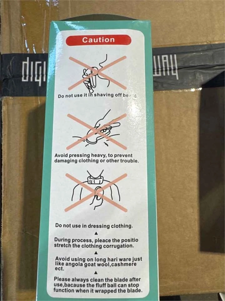 Fabric Shaver Defuzzer, Electric Lint Remover - photo 4