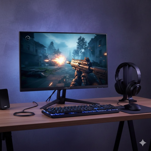 ASUS VP228QG 22" Gaming Monitor - 75Hz, 1ms, FreeSync