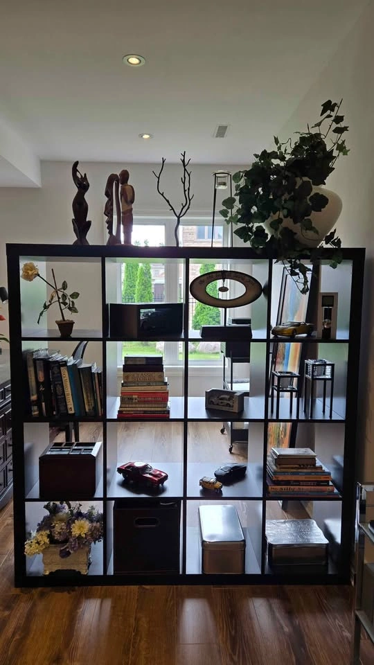 Black Brown Shelving Unit 4×4 - photo 2