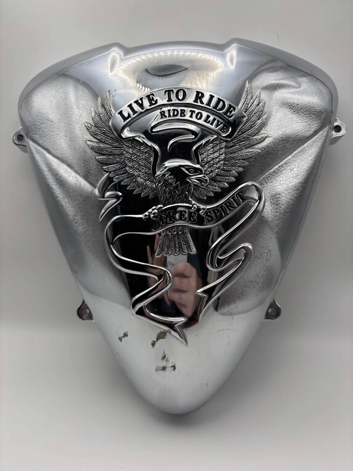 Show Chrome Accessories "Free Spirit" air cleaner cover - photo 2