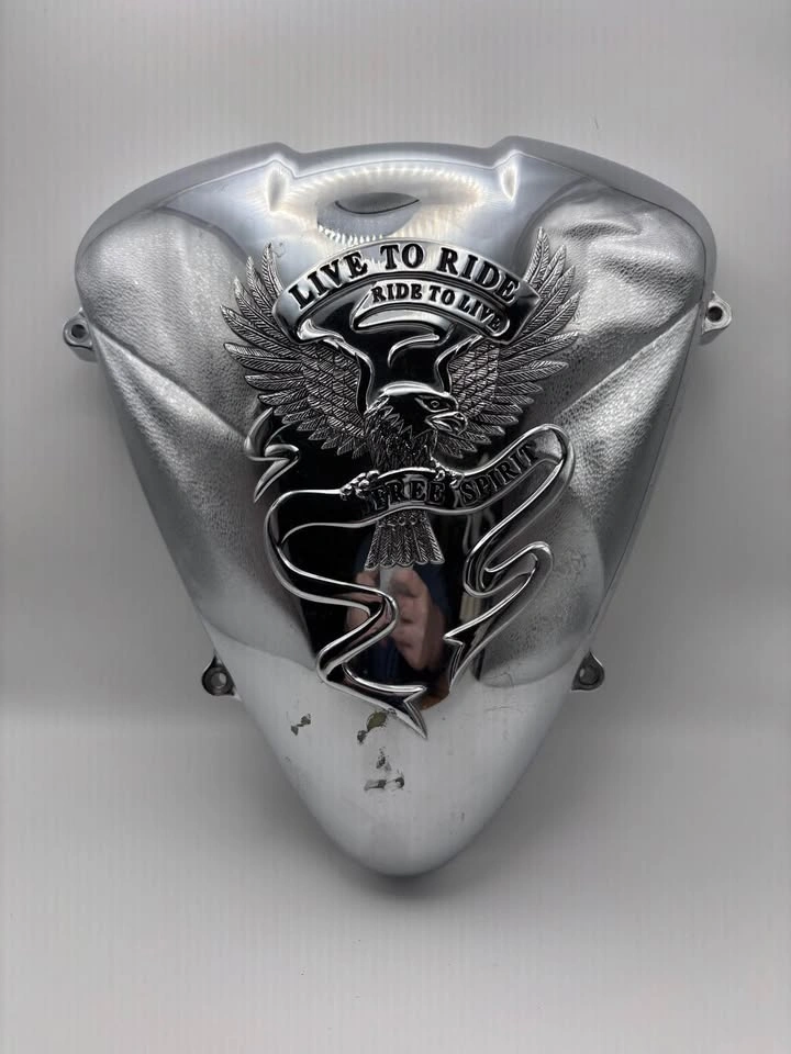 Show Chrome Accessories "Free Spirit" air cleaner cover - photo 3