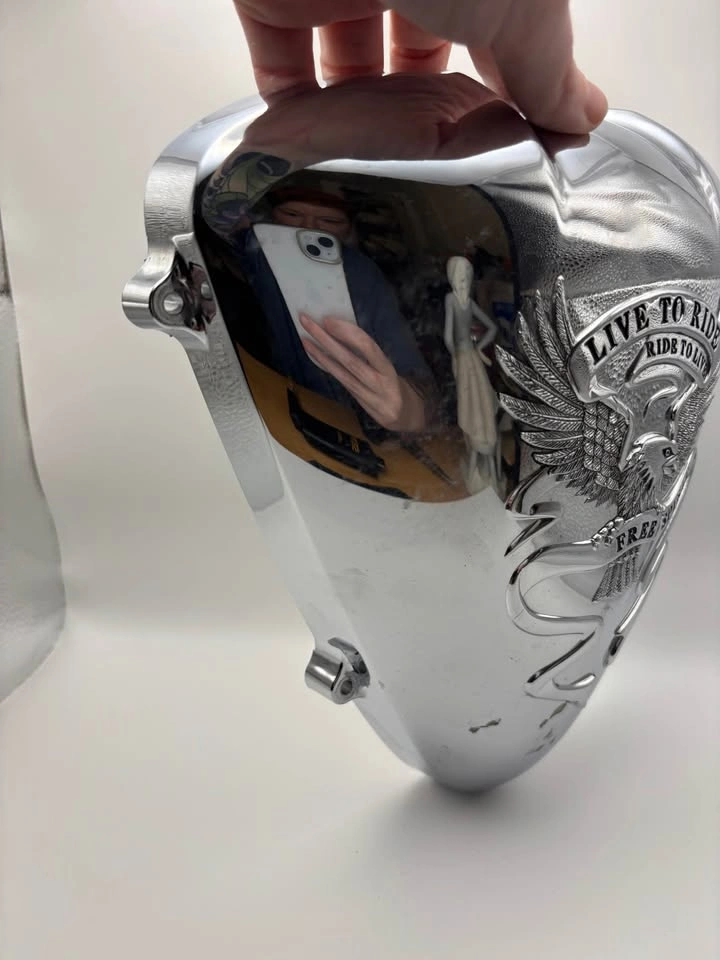 Show Chrome Accessories "Free Spirit" air cleaner cover - photo 5