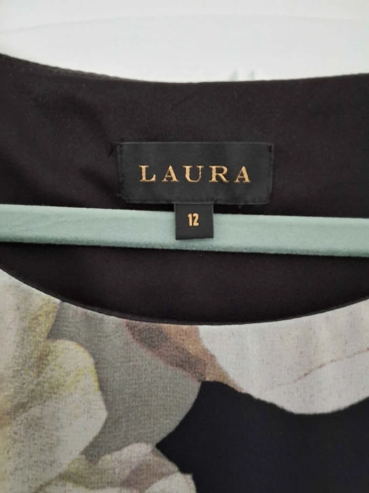 Laura Floral Chiffon Overlay Dress - photo 2