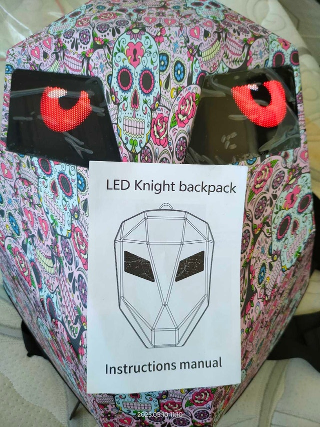 NEW LED Rider Backpack – LED Display – Motorcycle