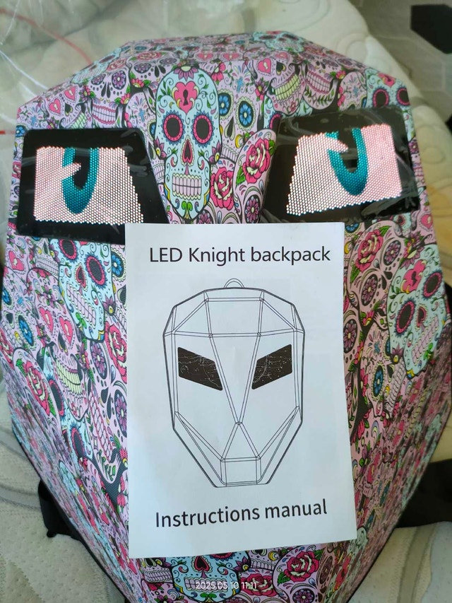 NEW LED Rider Backpack – LED Display – Motorcycle - photo 2