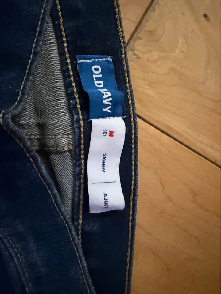 Size 8 girls old navy skinny jeans with tags - photo 3