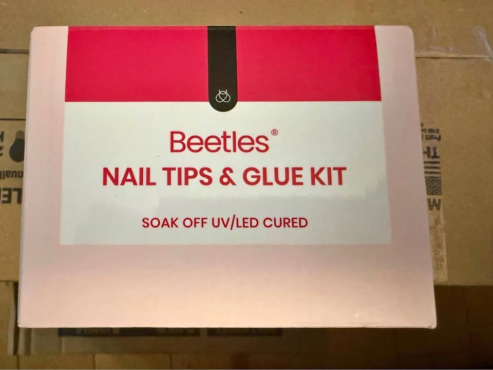 Beetles brand nail tips and glue kit