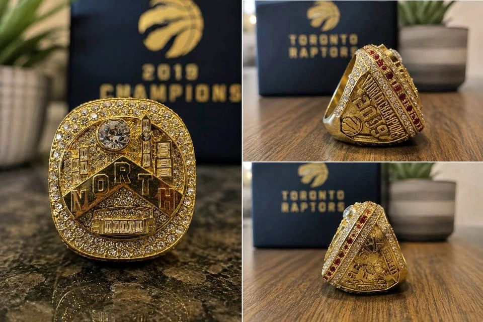 Toronto Raptors 2019 NBA Championship Replica Ring