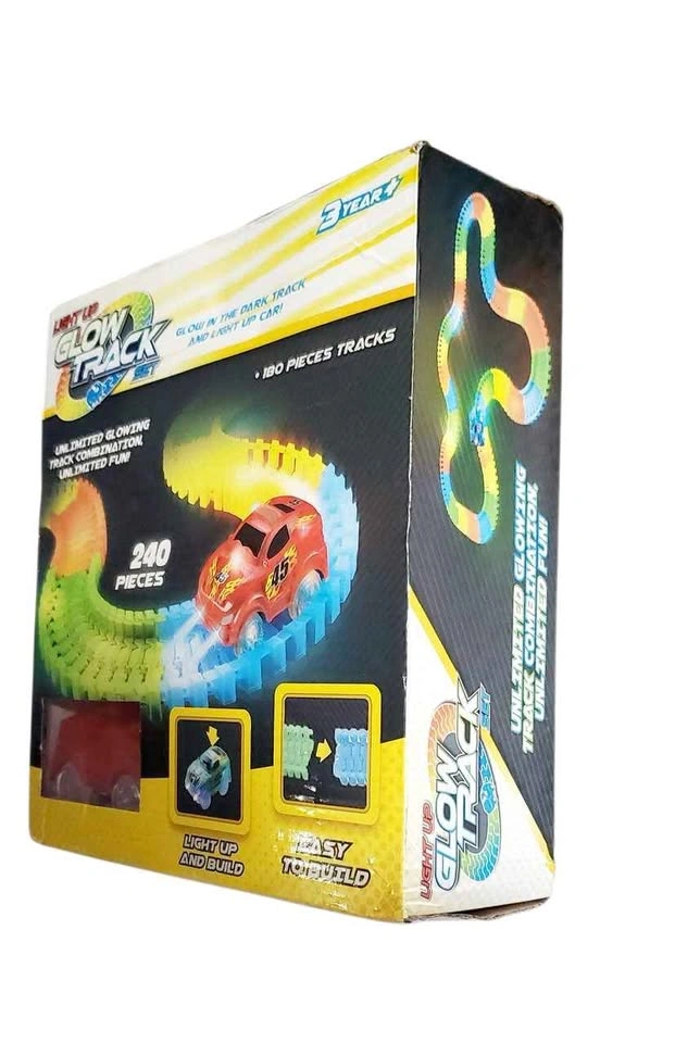 Glow Track 240-Piece Light Up Race Track Set - photo 2