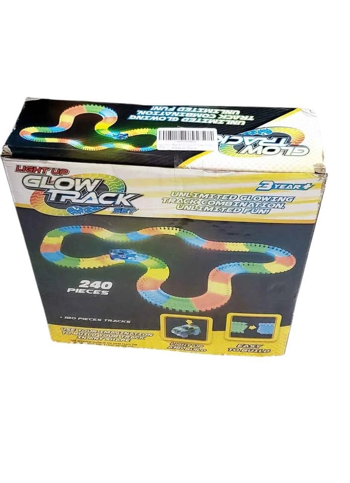 Glow Track 240-Piece Light Up Race Track Set - photo 3