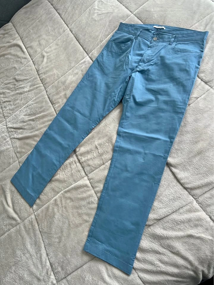 Calvin Klein Slim Fit Blue Pants - Size 34