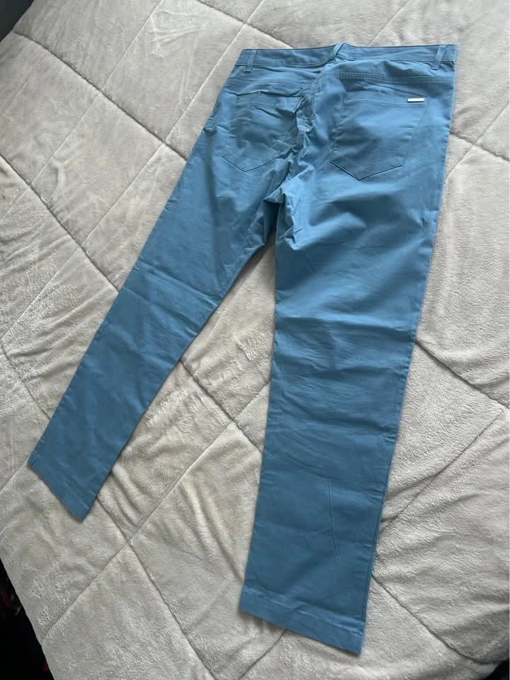 Calvin Klein Slim Fit Blue Pants - Size 34 - photo 2