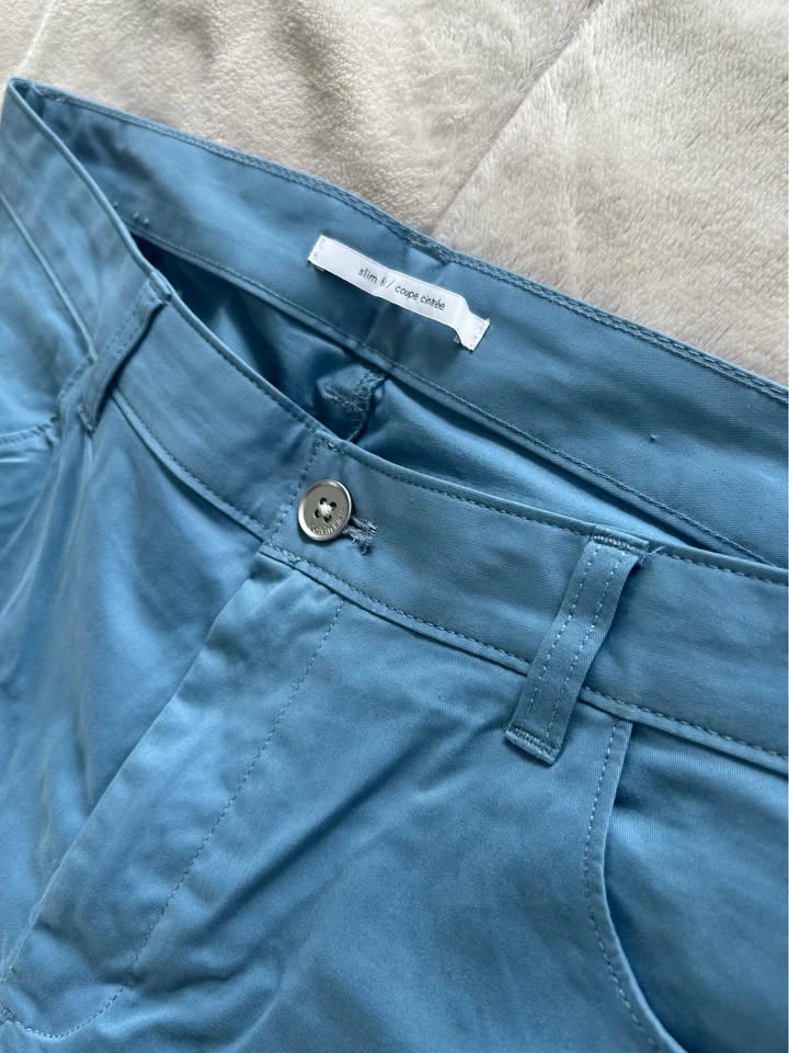 Calvin Klein Slim Fit Blue Pants - Size 34 - photo 3