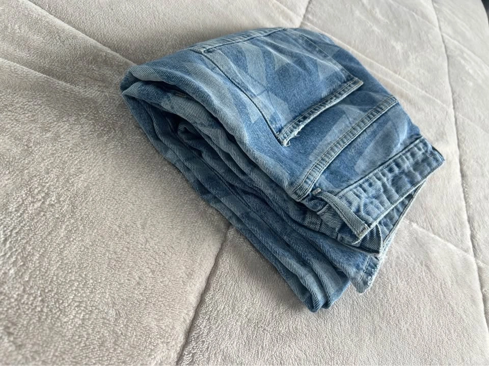 Zara Light Blue Washed Jeans – Size 34 - photo 5