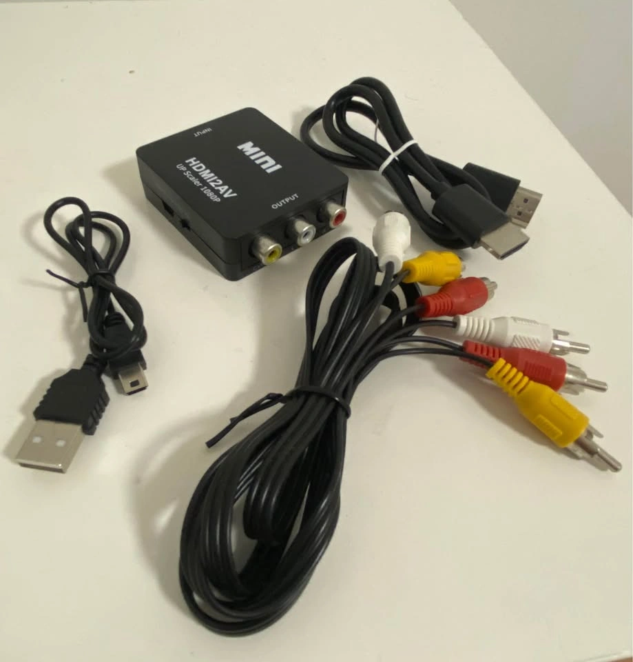 Complete HDMI to AV Kit (1080p) – High Quality with All Cables - photo 2