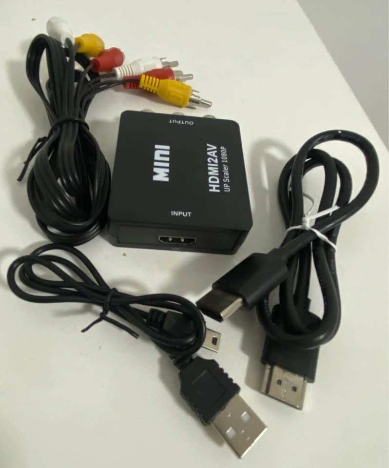 Complete HDMI to AV Kit (1080p) – High Quality with All Cables - photo 3