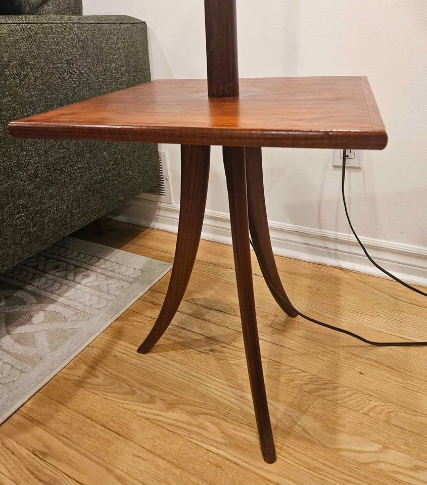 MCM Teak Floor Lamp - photo 3
