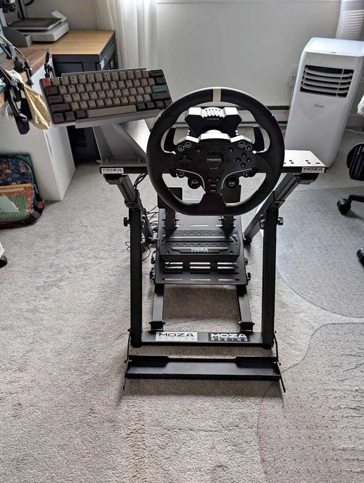 Moza R3 DD + NLR Wheel Stand 2.0 Sim Rig Bundle