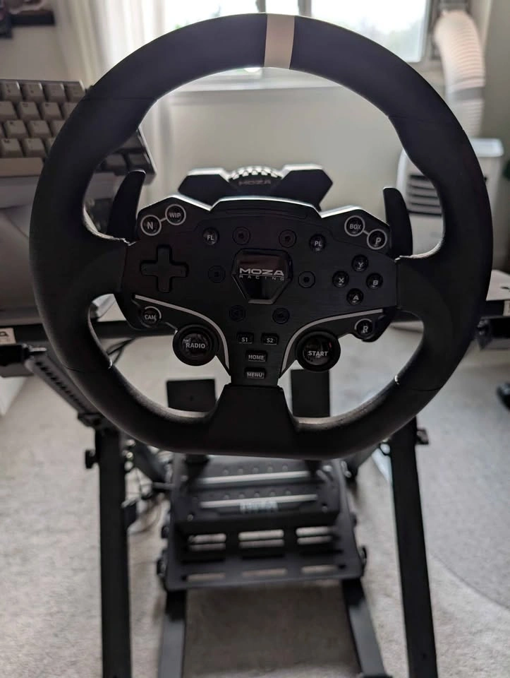 Moza R3 DD + NLR Wheel Stand 2.0 Sim Rig Bundle - photo 2