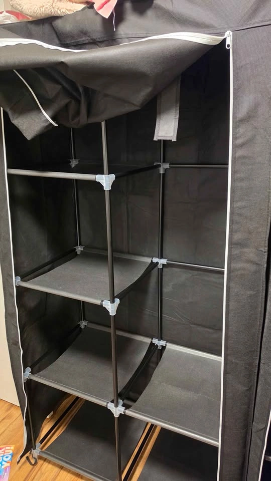 2 x Portable Fabric Wardrobe / Closet Organizer - photo 5