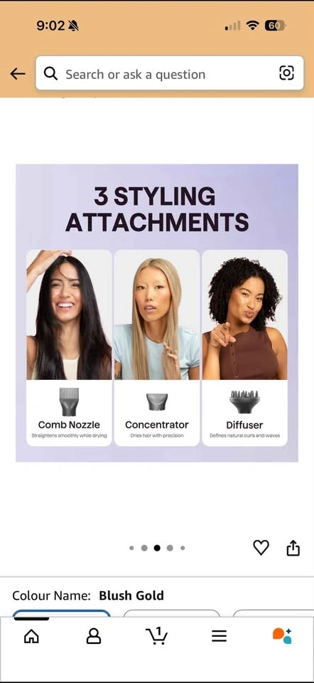 Wavytalk Hair Dryer with Diffuser - photo 4