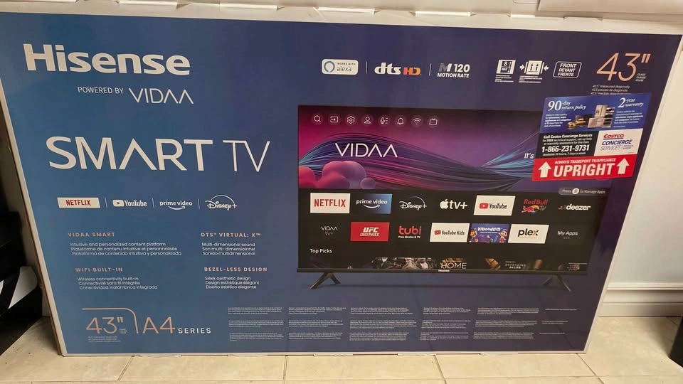 Hisense Smart TV 43 inches – Still Under Warranty - photo 3