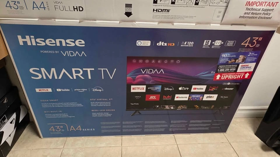 Hisense Smart TV 43 inches – Still Under Warranty - photo 4