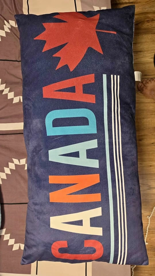 Canada Themed Decorative Body Pillow