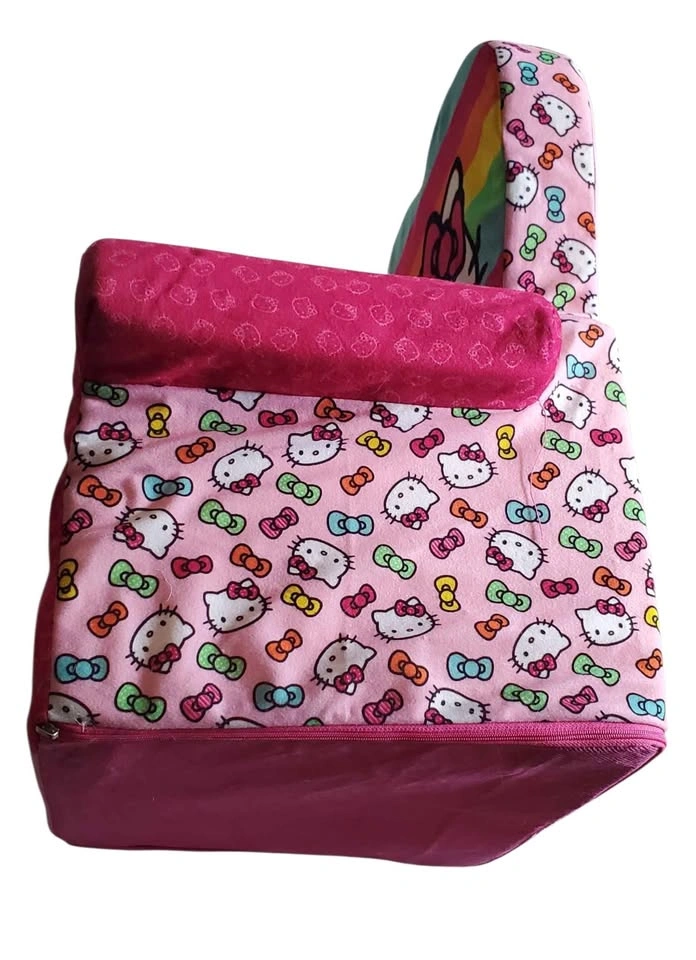 Hello Kitty Rainbow Kids Chair – Heart-Back Armchair - photo 4