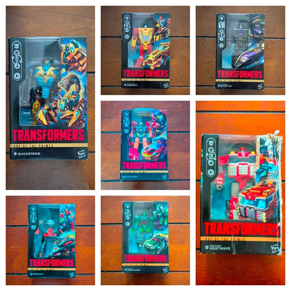 Transformers Age of the Primes Figures