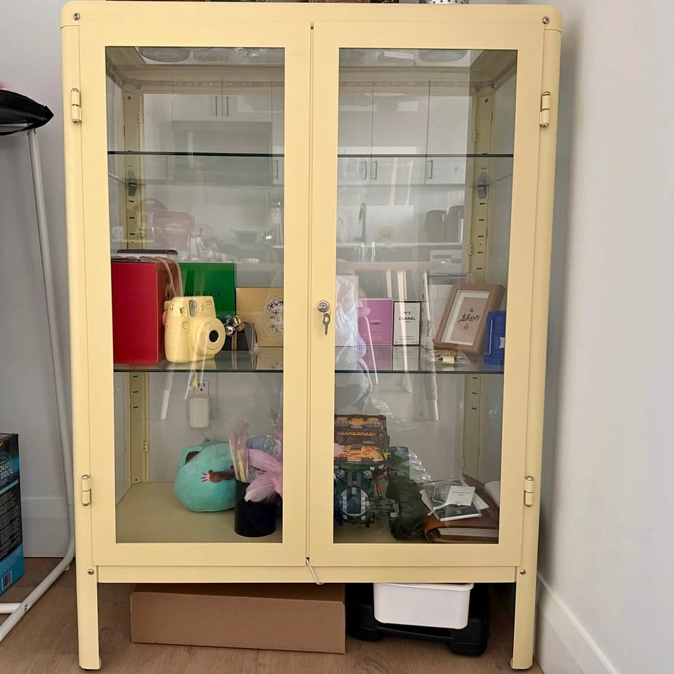 IKEA FABRIKÖR Glass-door cabinet