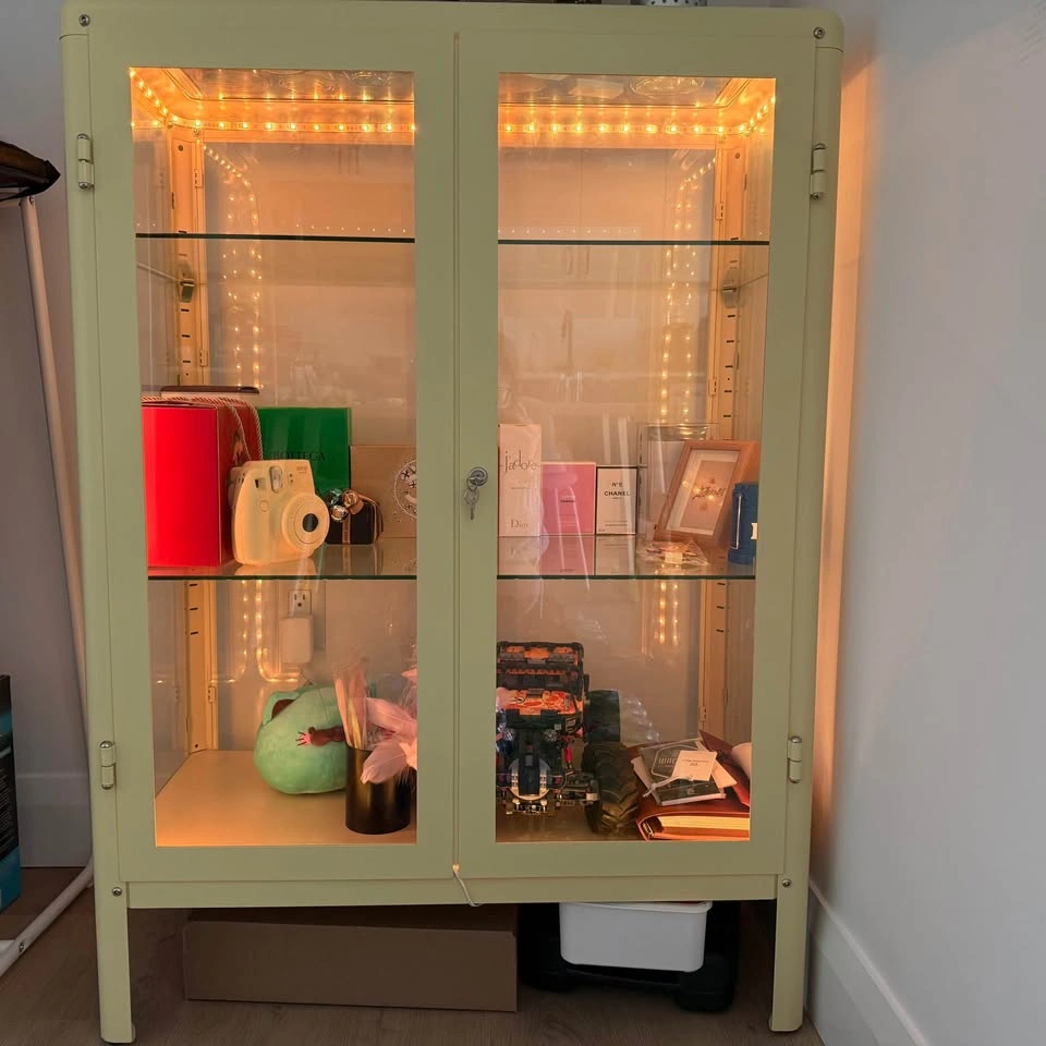 IKEA FABRIKÖR Glass-door cabinet - photo 3