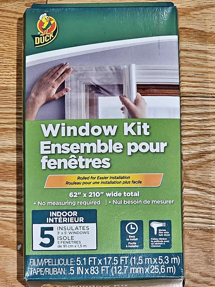 Duck Window Kit-New Sealed