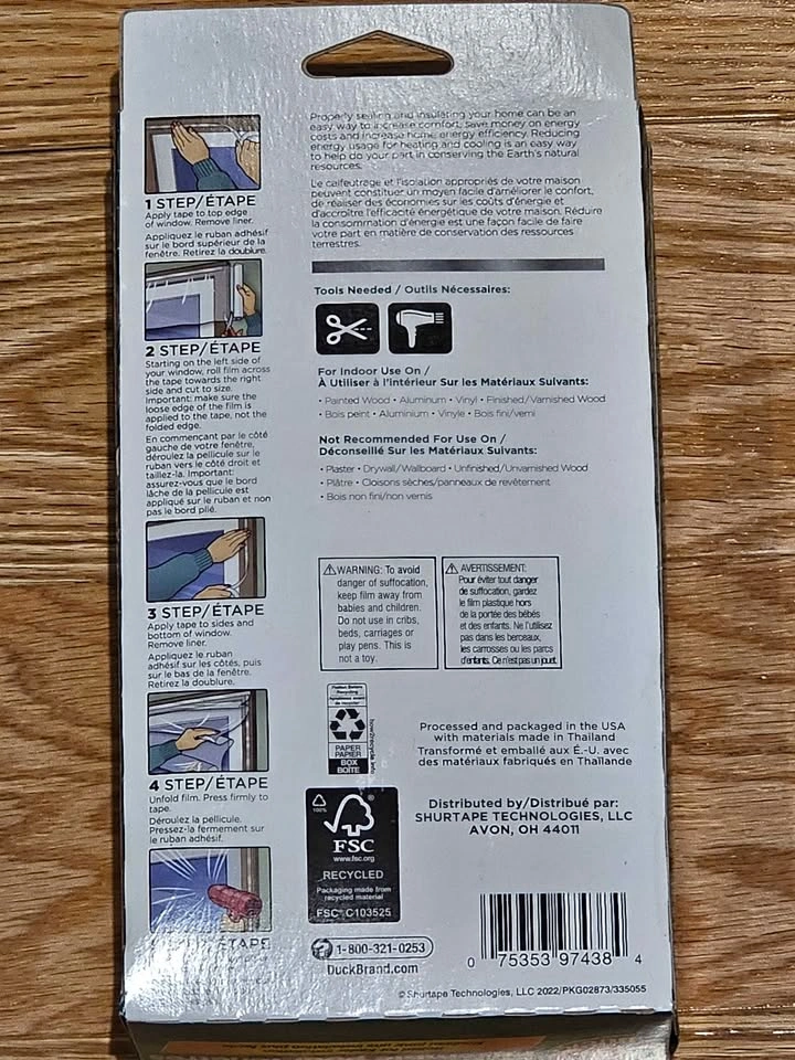 Duck Window Kit-New Sealed - photo 2
