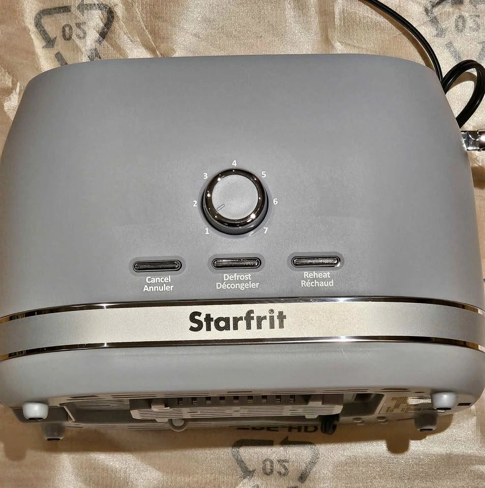 Starfrit 2-Slice Toaster-Grey New In Box - photo 2