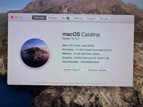 Apple iMac Late 2013 21.5" i7 3.10GHz 16GB RAM 1TB HDD - photo 3