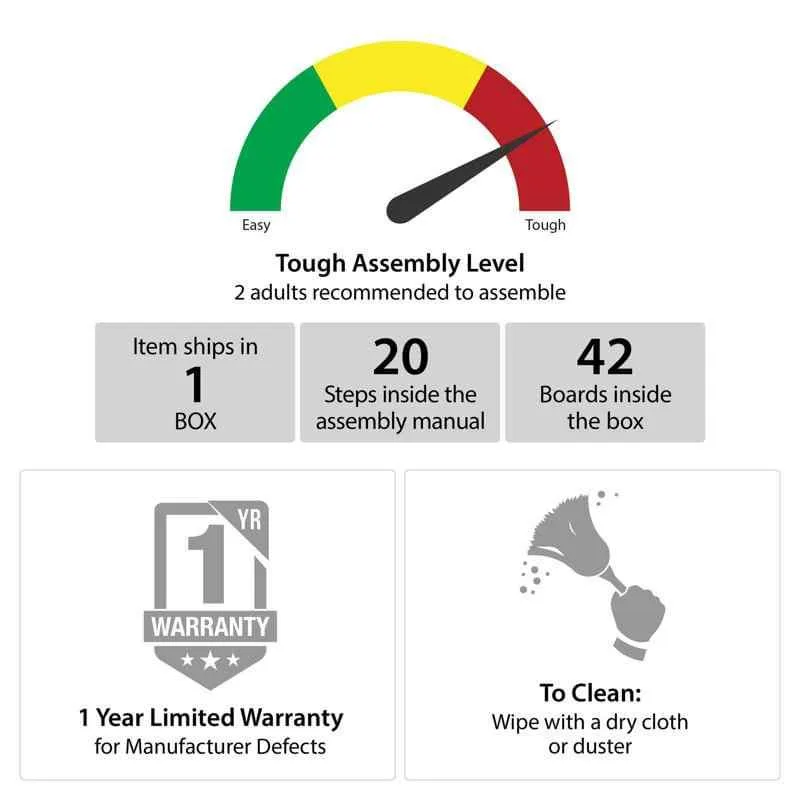 CosmoLiving Anastasia 4 Drawer Dresser - White image indicator(10)