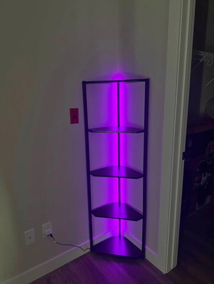 BRAND NEW LED Corner Shelf Unit
