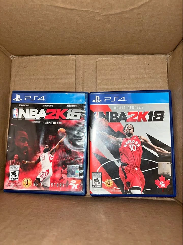 NBA 2k16 & 2k18 PS4