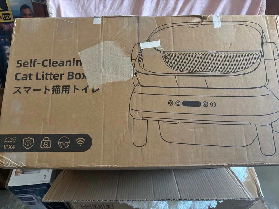 Self-Cleaning Cat Litter Box
